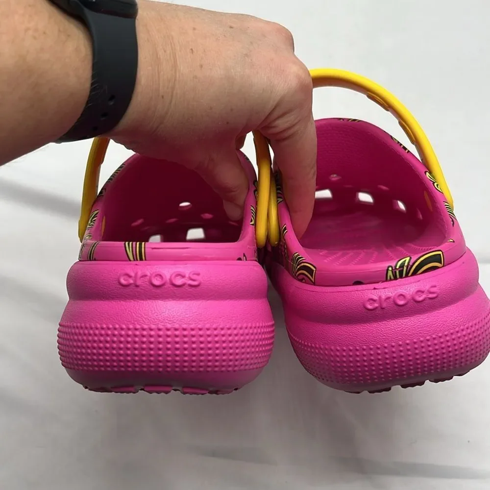 Hot Pink Kids Cutie Crush Spring Break Clog Crocs